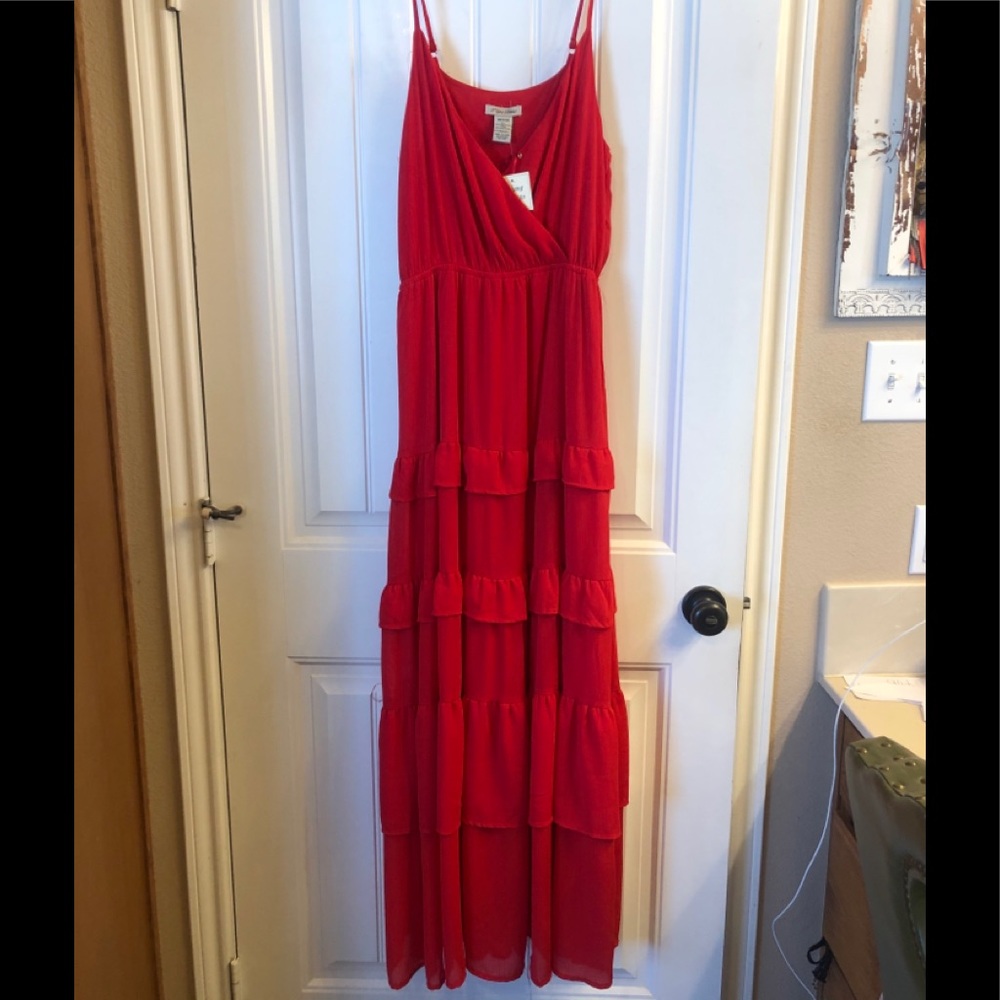 Red Maxi Dress